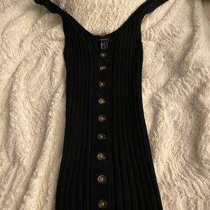 Mini sweater dress